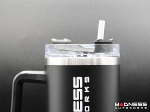 The MAD Cup - Black Cup/ White Logo